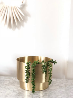 Brass Pot - Large - Nolan & Co