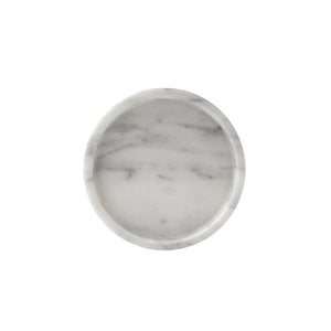 Jewellery Tray - Italian Carrara - Round - Nolan & Co