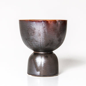 Ceramic Planter - Metal Look - Medium - Nolan & Co